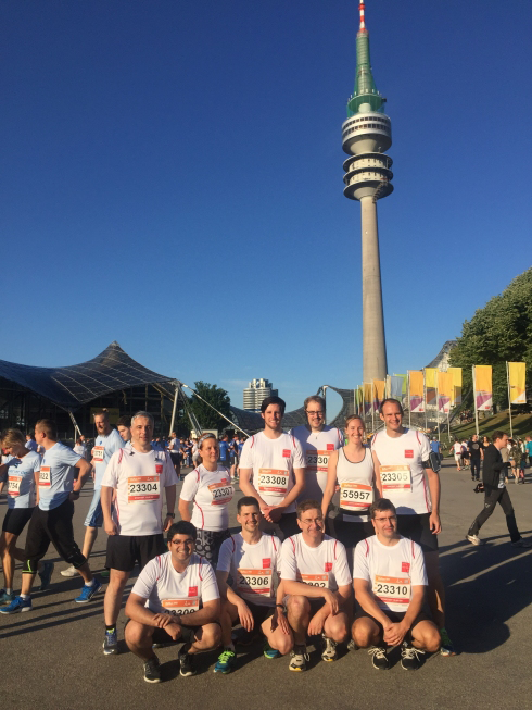 MicroDoc Sportteam participates in Munich B2Run
